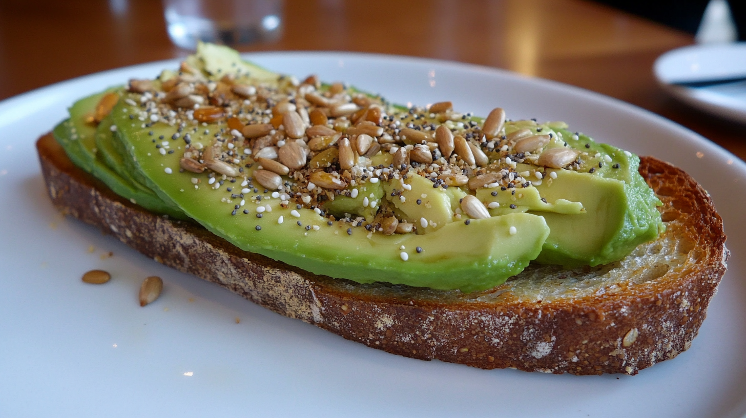 Overview of Panera Garden Avocado Toast